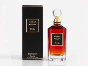 Amber Oud Rouge perfume bottle – dupe for Baccarat Rouge 540